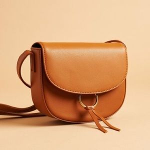 JJ Winters Ivy Leather Crossbody Bag Purse